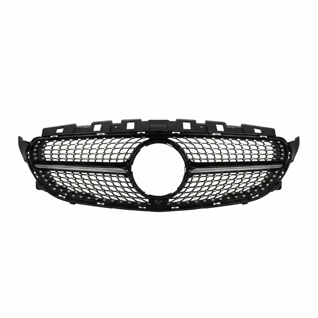 C-Class W205 Diamond Grille (19-21, without camera)