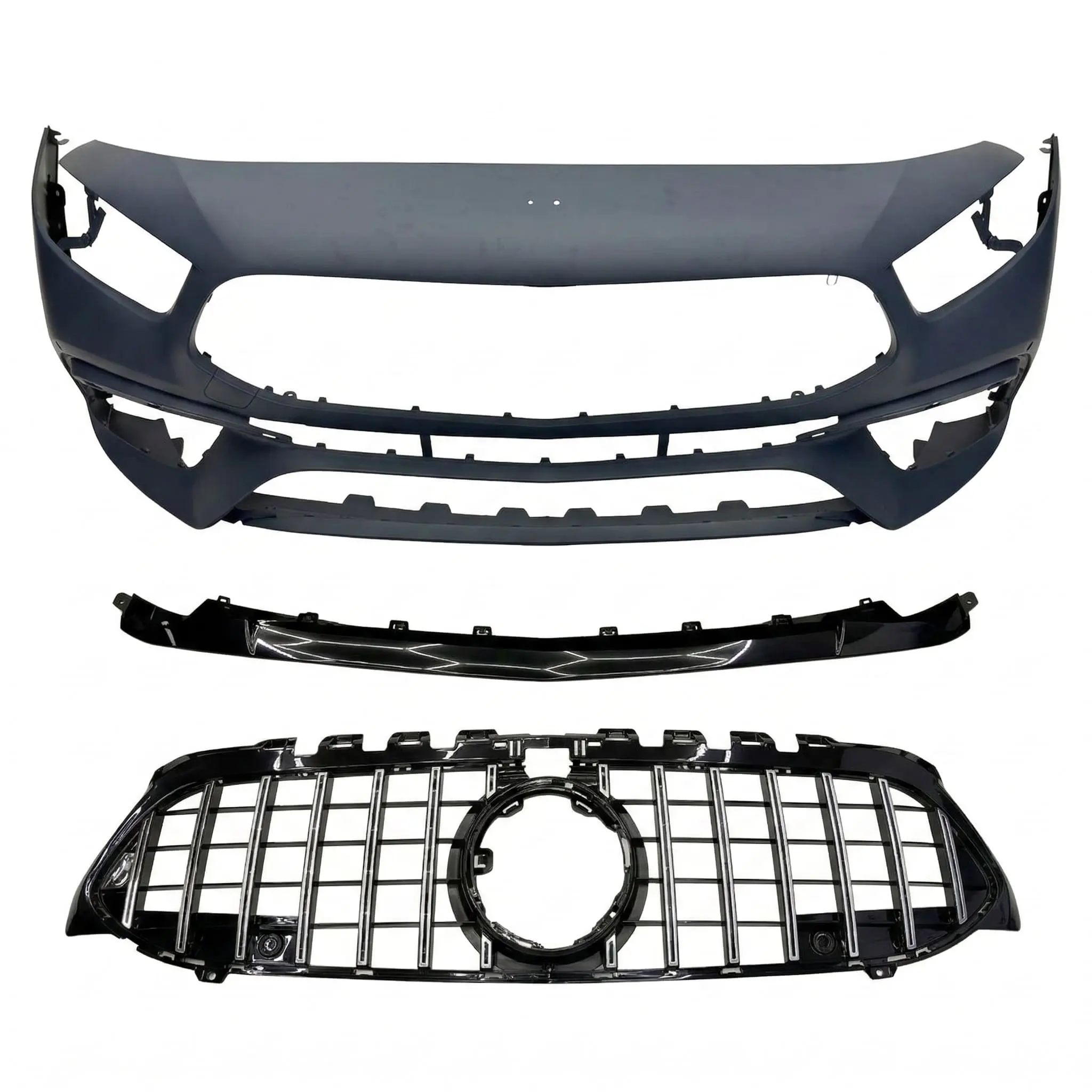 W177 A45 AMG Front Bumper with Front Grille (2019+ Hatchback)